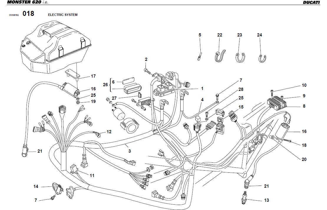 Ducati 848 Wiring Diagram Electrical Schematic